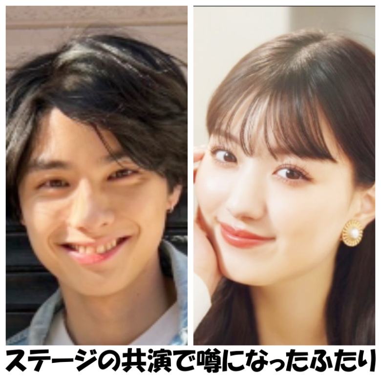 ステージの共演などモデルの仕事を通して2019年に噂になった