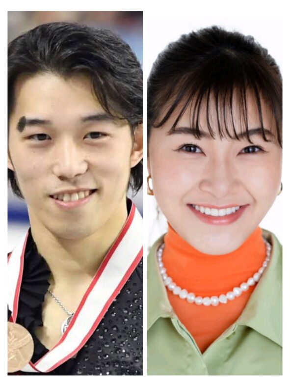 無良崇人さんと村上佳菜子さん