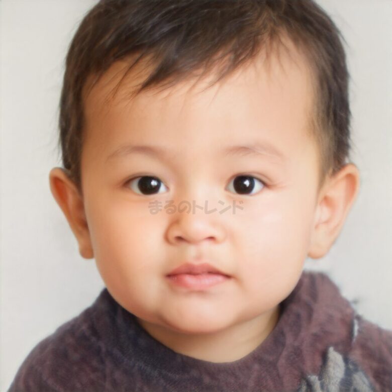 AIで城嶋茂さん似の子供を作成した場合
