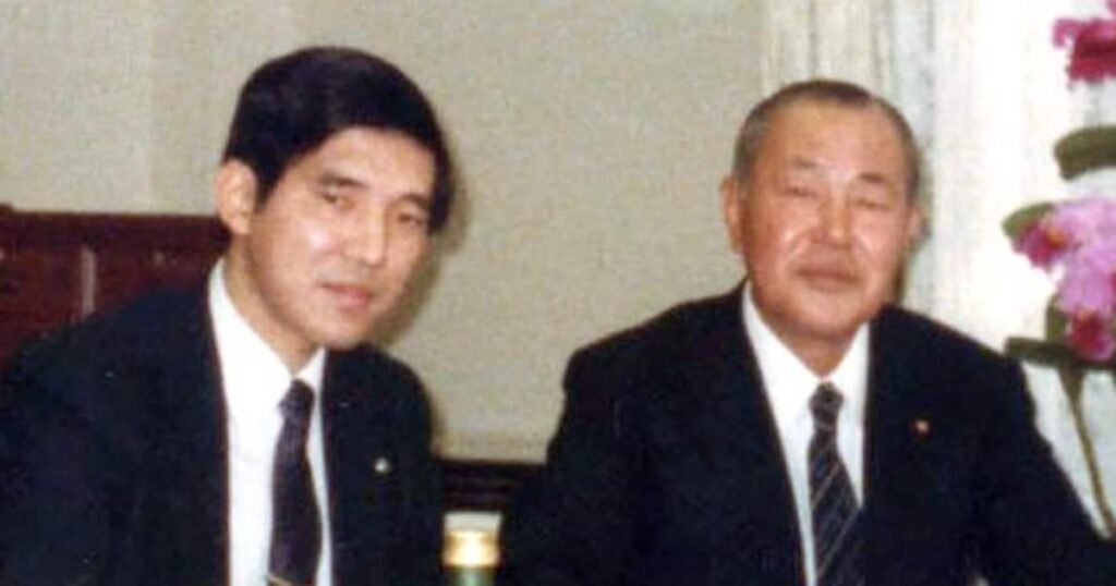 石破茂さん、田中角栄元首相　引用元：X
