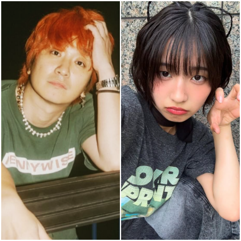 左・Fukaseさんと熱愛の噂の右・沢田京海