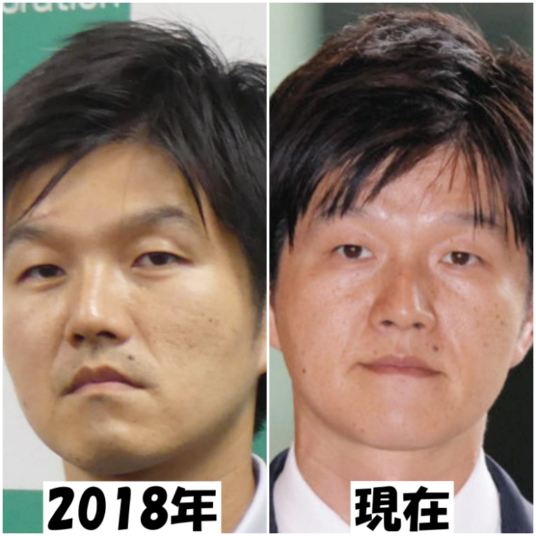 鈴木憲和さんの過去の写真との比較