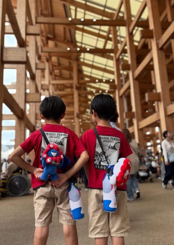 藤田文武さんの息子さんたちと見られる写真　引用元：藤田文武Instagram