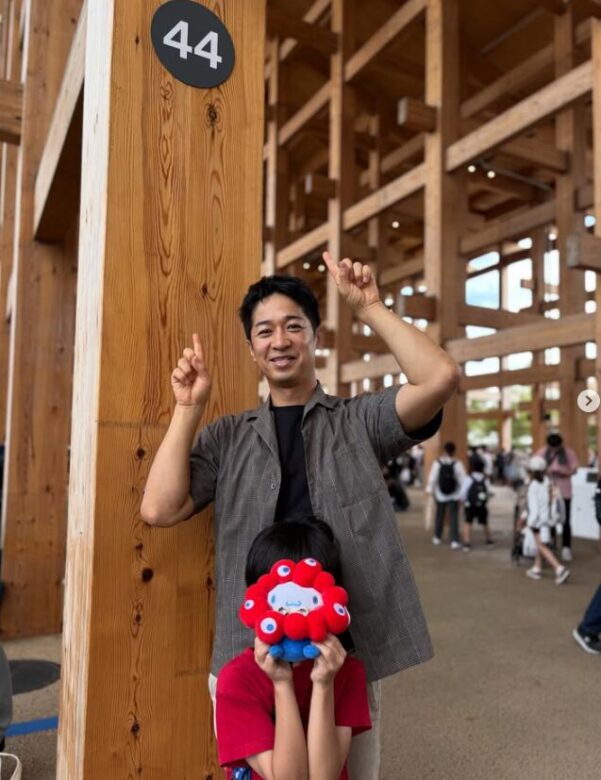 藤田文武さんの息子さんたちと見られる写真　引用元：藤田文武Instagram