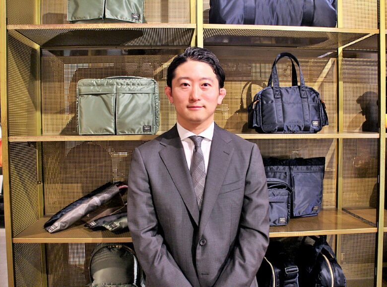 吉田カバンの社長・吉田幸裕さん　引用元：繊研新聞