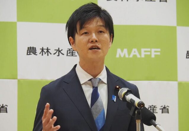 鈴木憲和 農林水産大臣引用元:Yahoo!ニュース