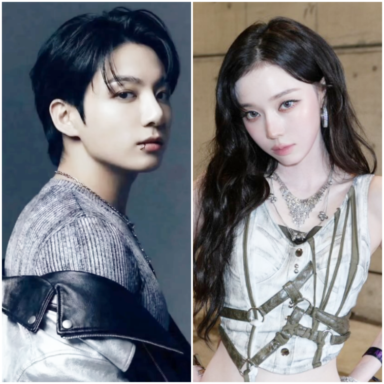 熱愛説が浮上したジョングクさんとウィンターさん