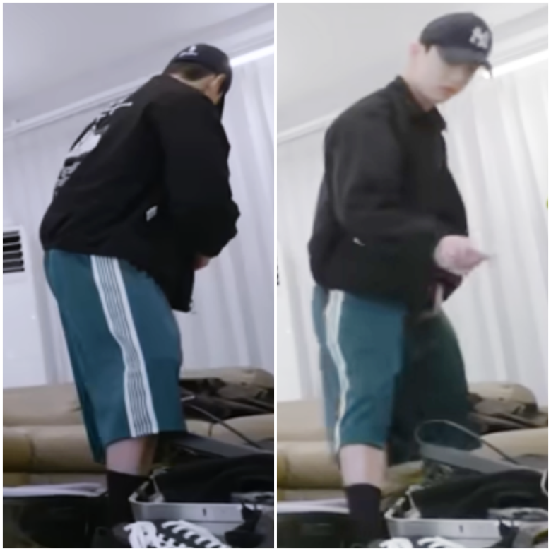 番組『Are You Sure?!』シーズン2のフォトブック予告動画のジョングクさん