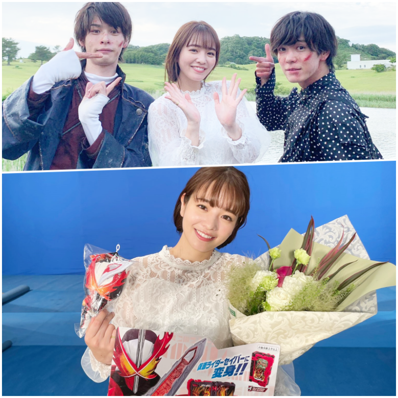 「仮面ライダーセイバー」に出演していた横田真悠さん