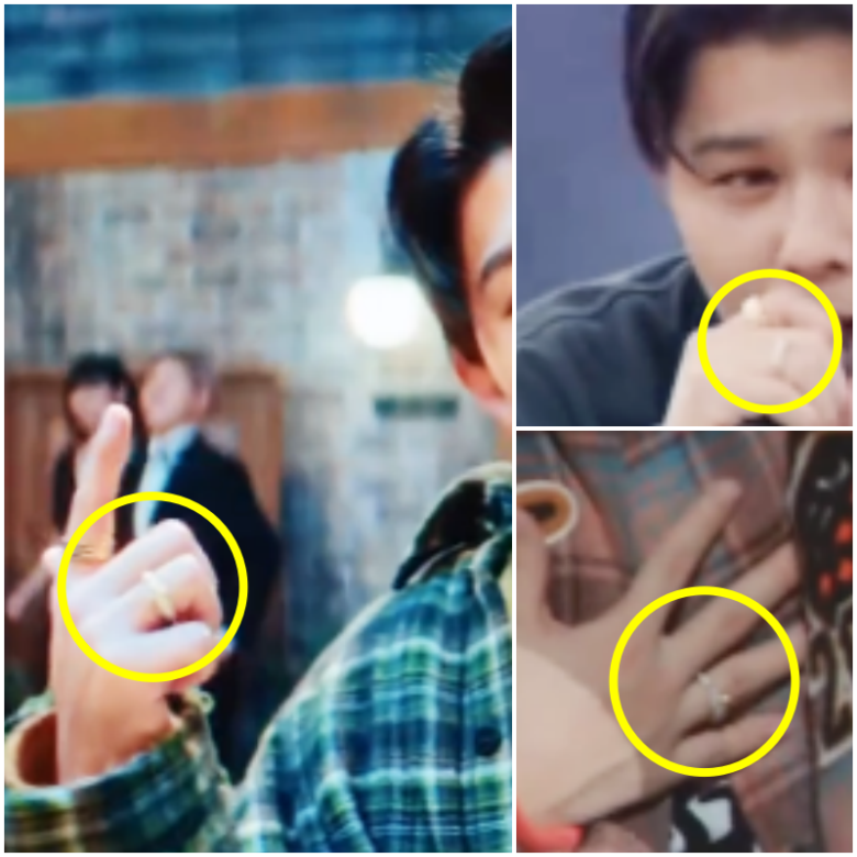 薬指に指輪をしているレオさん