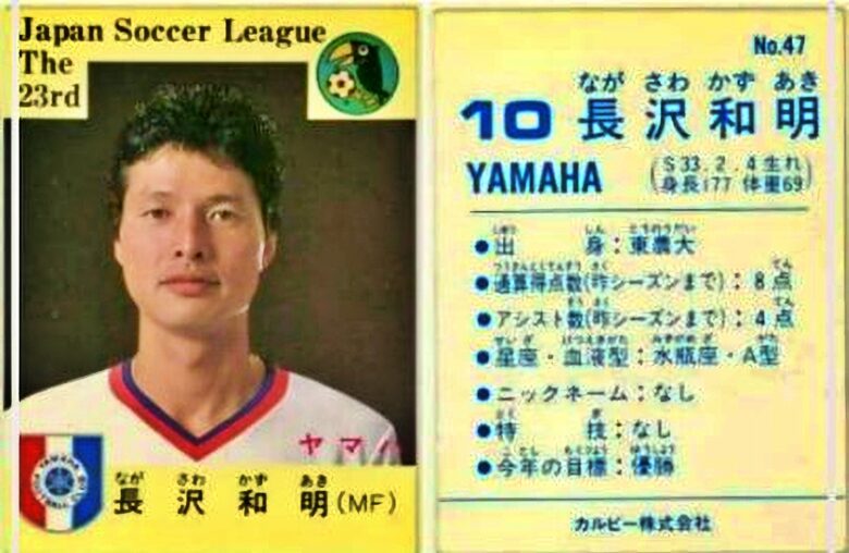 現役時代の長澤和明さん　引用元：X