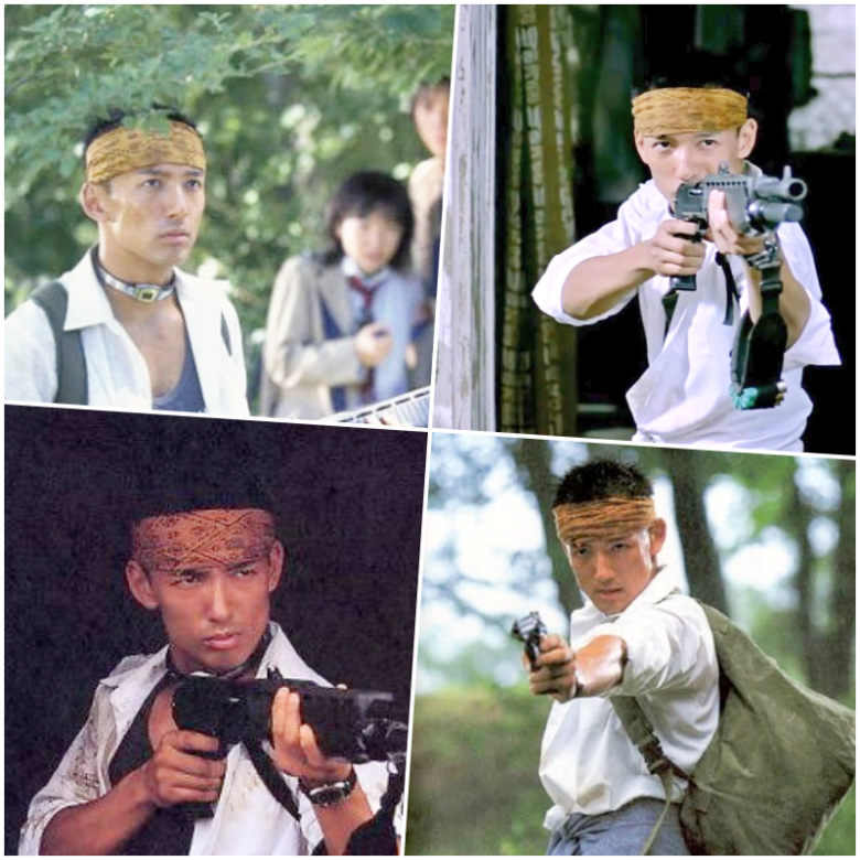 映画『バトルロワイアル』の山本太郎さん