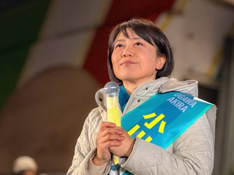 再市長選で1万票以上の差で当選した小川晶さん
引用元：小川晶Instagram