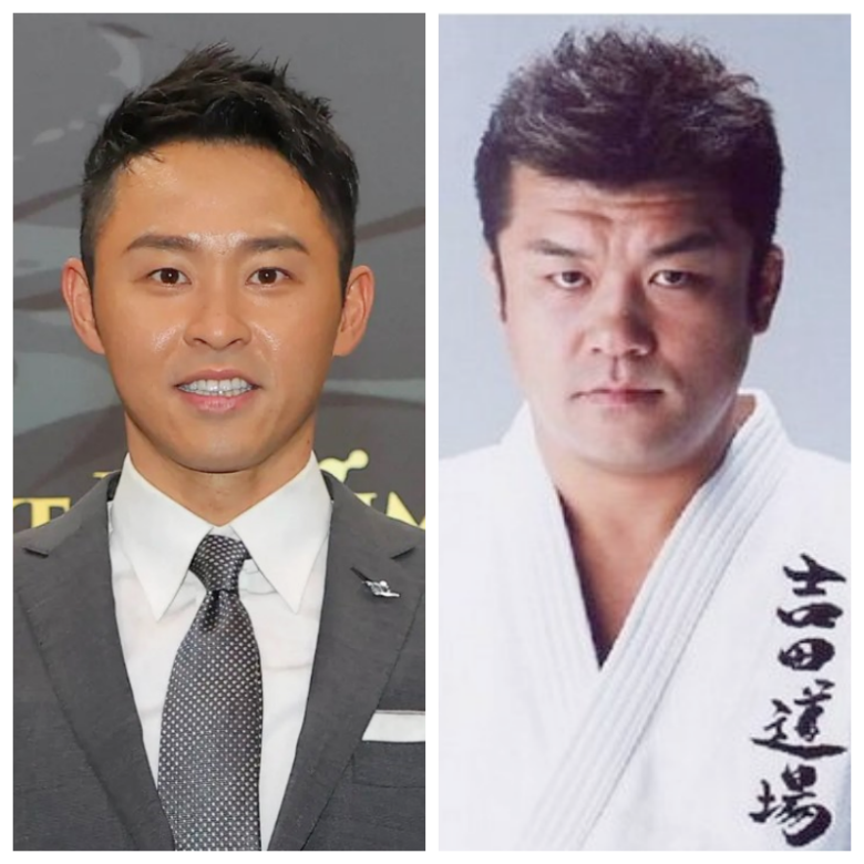 北島康介さんや元柔道家の吉田秀彦さんの画像