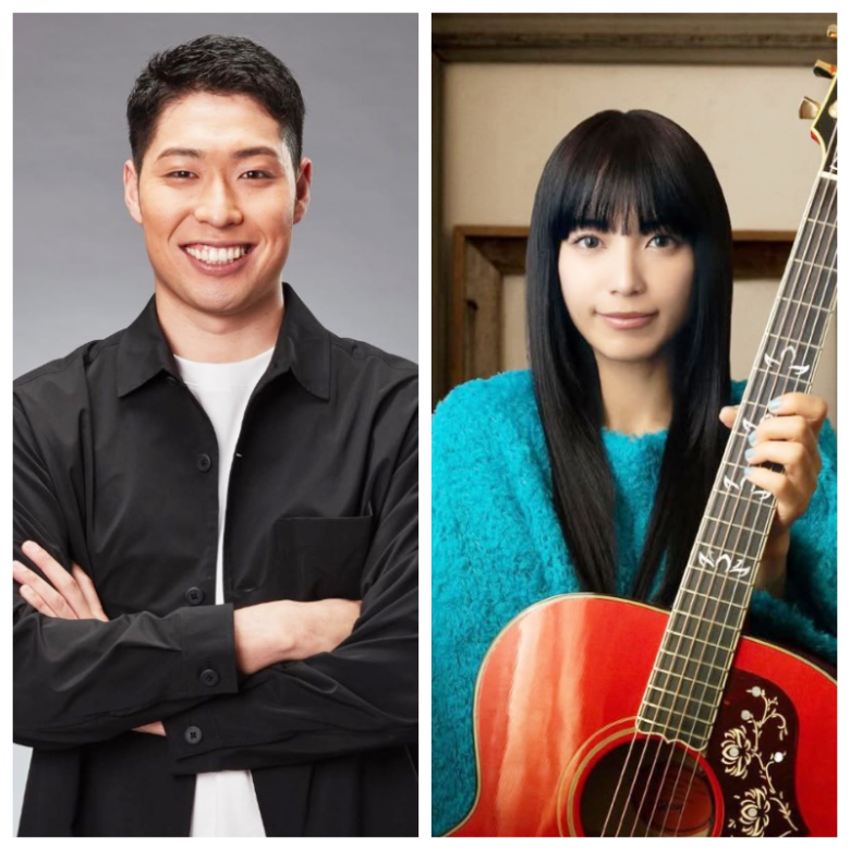 荻野公介さんと元妻のmiwaさんの画像