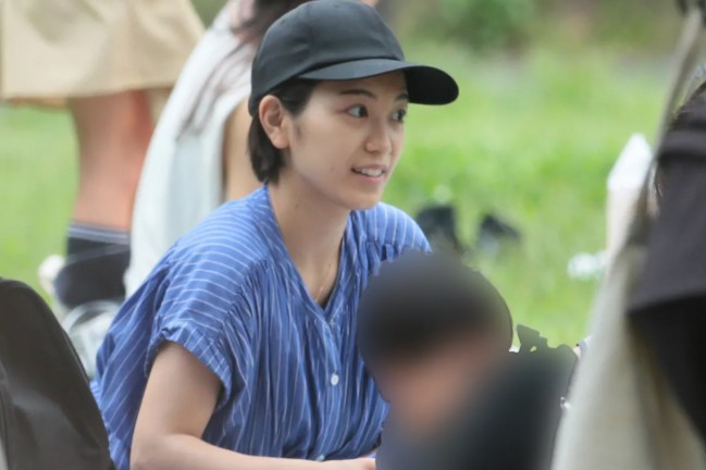 miwaさんと子供の公園でピクニック画像