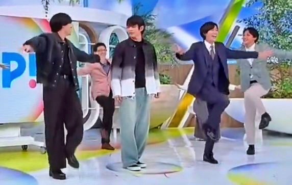 ZIPの振り付けに棒立ちになってしまった篠塚大輝さん