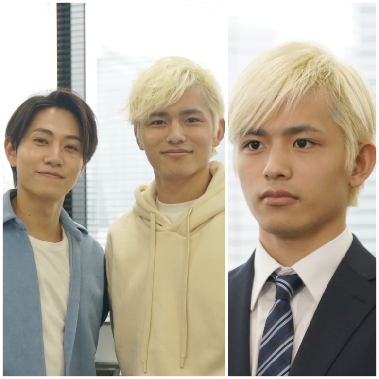 バラエティ内ドラマ『真夜中の社内恋愛』に出演した篠塚大輝さんの画像