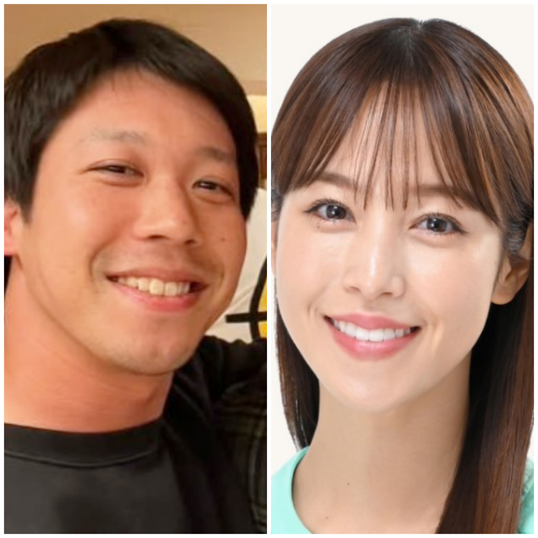 山田哲人さんの彼女の噂があった鷲見玲奈さんの画像