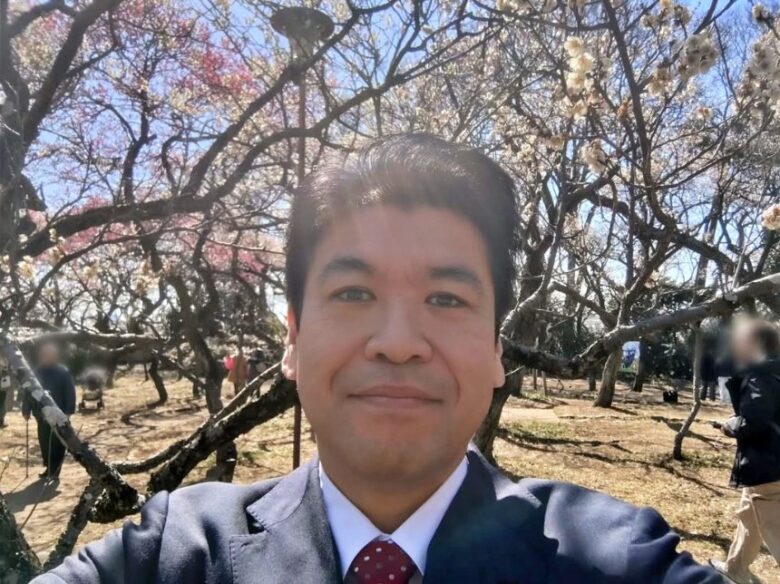 文部科学大臣の松本洋平さんの画像
