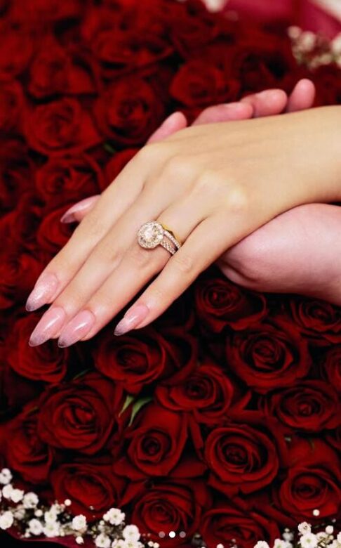 てんちむの結婚指輪の画像