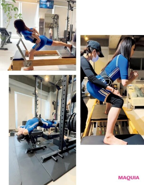 桜井日名子が変わった・トレーニング画像