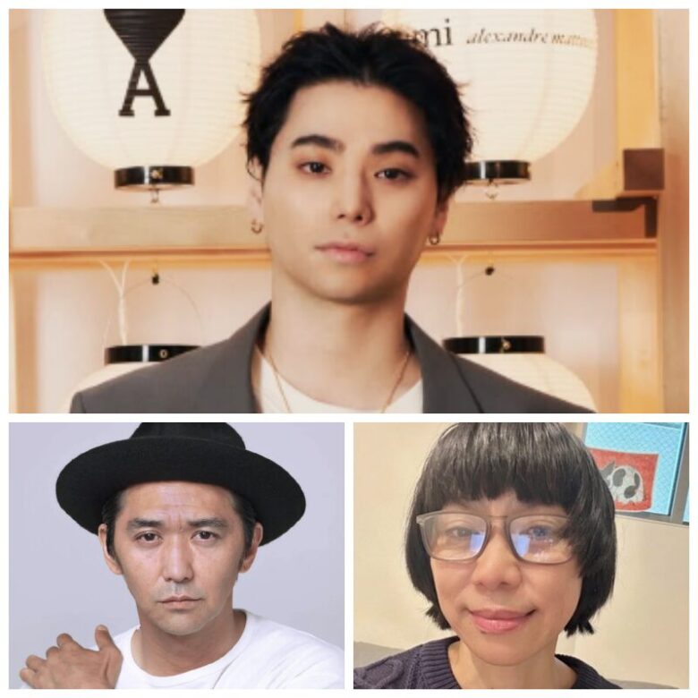村上虹郎さんと父の村上敦さんと母のUAさん
