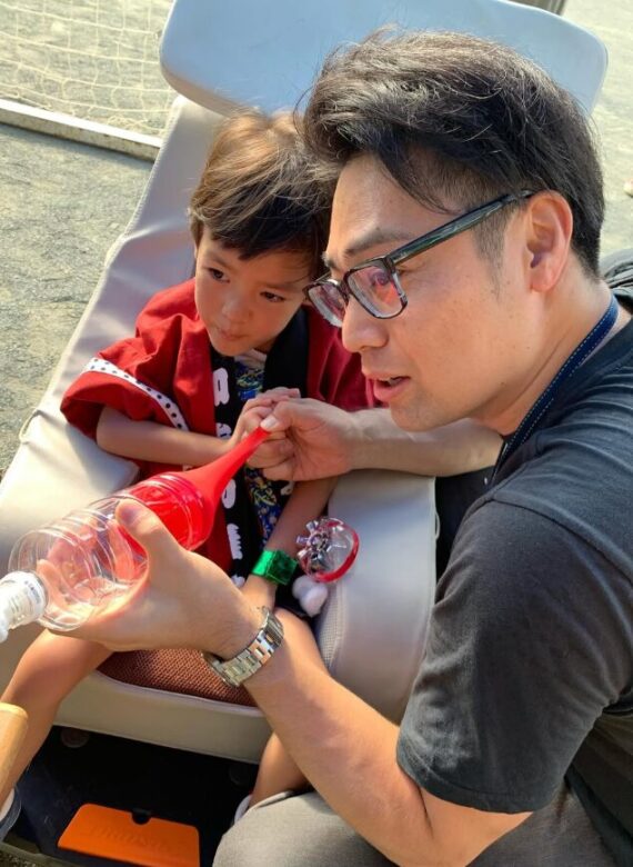 星野真里の子供・長女ふうかさんと夫の高野さん