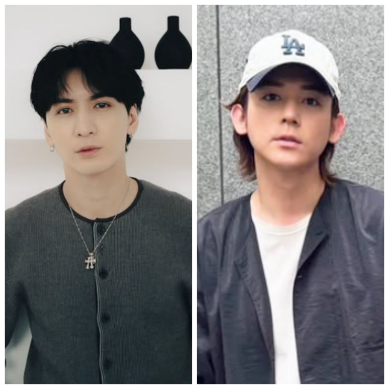 脱退を発表していた藤井流星さん(右)と小瀧望さん(左)