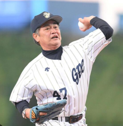 61歳でマウンド投げた時の工藤公康