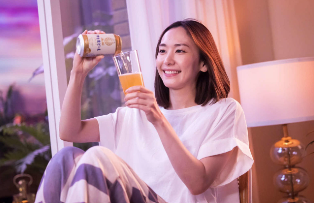 アサヒ生ビールのCMをしていた新垣結衣