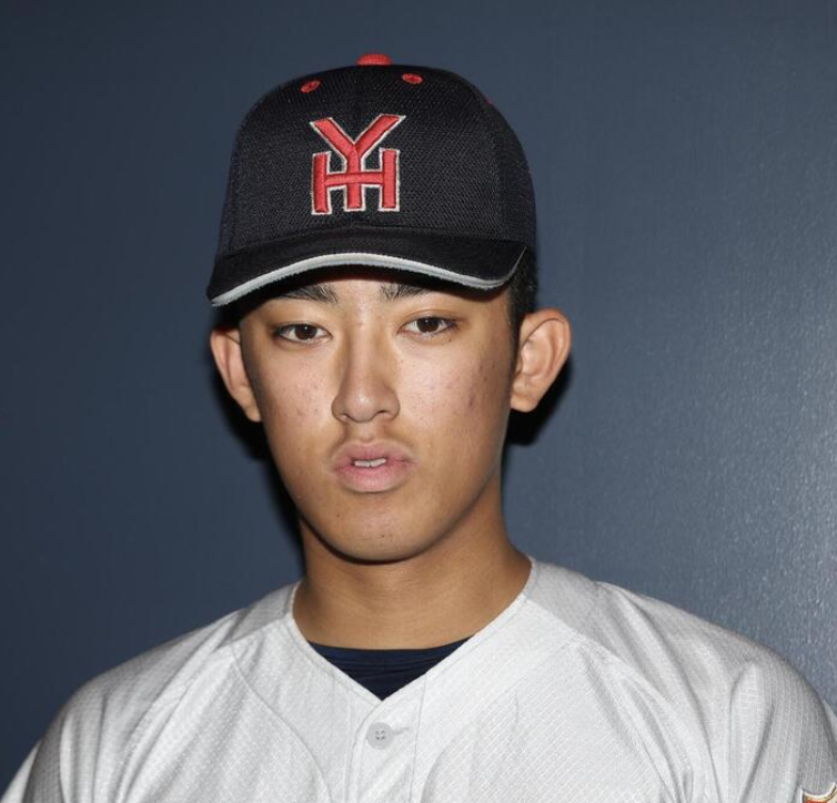 インタビューを受ける織田翔希