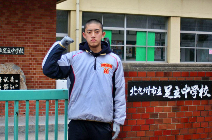 中学校時代の織田翔希